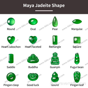 Leaf Leaf Maya Jadeite Ston